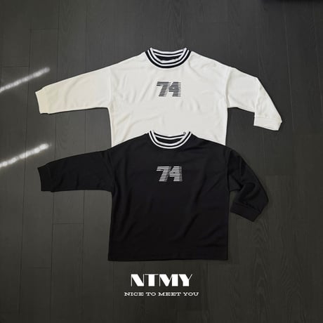 nicetomeetyou/35. ( jersey )74 T-shirt S-XL