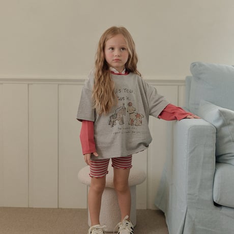 melikey/1. pony half t T-shirt XS-XL