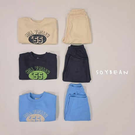 soybean/134. school curb updown set XS-XL