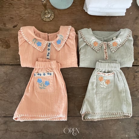 oren/39. flo embroidery set S-XL