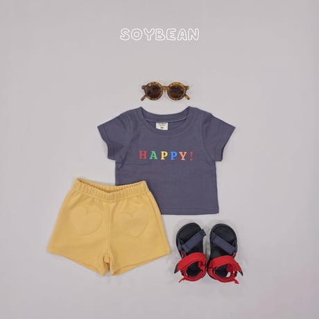 soybean/16. plan ) heart 3bu pants XS-XL