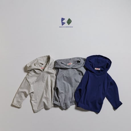 boneoune/31. bone hoody single T-shirt XS-XL