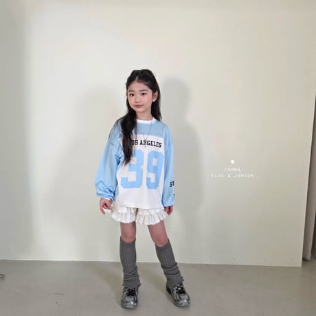 comma/47. star number T-shirt 140-150