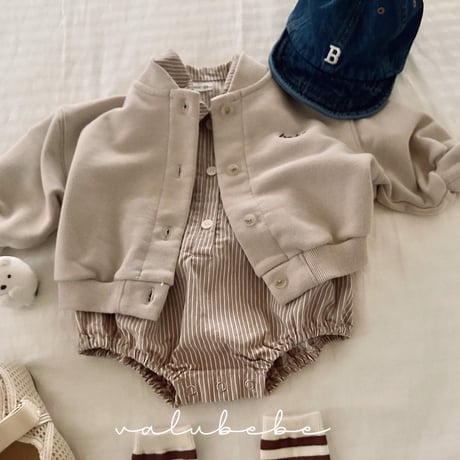 valubebe/59. stripe suit shirt 6M-18M