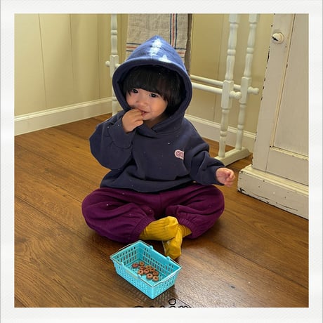 chip/9. embroidery hood man-to-man 1(12-18M)-5(6Y)