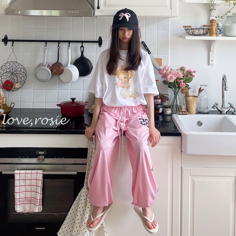 loverosie/160. mesh tape 2way pants 2XL