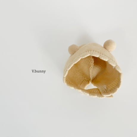 vbunny/92. banul bonnet knit FREE(44CM-46CM)