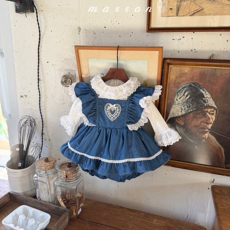 marron/11. heart suit 6M-18M