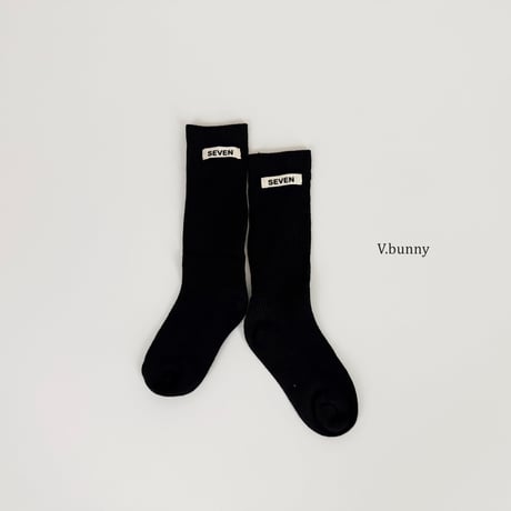 vbunny/42. seven socks set M(130-150)-XL(180-210)