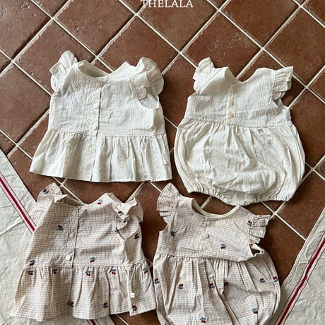 thelala/57. cherry suit XS-M