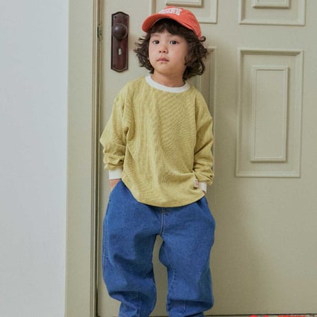 tinyhiker/21. sunny side stripe T-shirt XS-XL