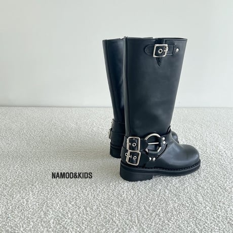 namoo/43. two buckle rider long boots 160-230