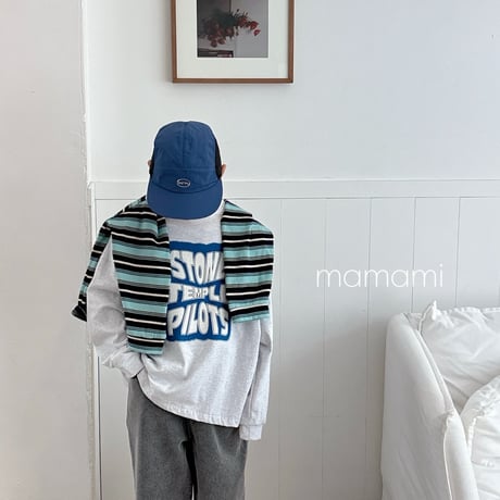 mamami/4. stone T-shirt XS-XL
