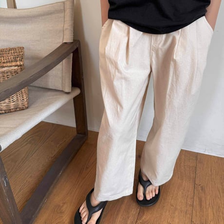 fromi/11. cotton slup pants S-XL