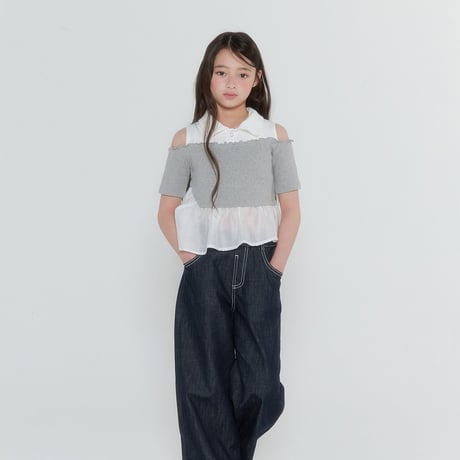 forkchips/55. paper shorder T-shirt M-XL