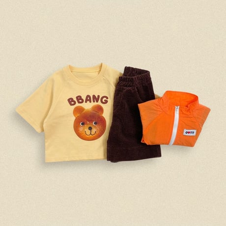 oottbebe/42. raglan kids ( family ) T-shirt XS(0-1Y)-XL(4-5Y)