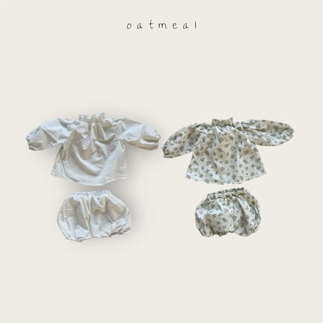 oatmeal/32. bebe smoke set bloomer S-M