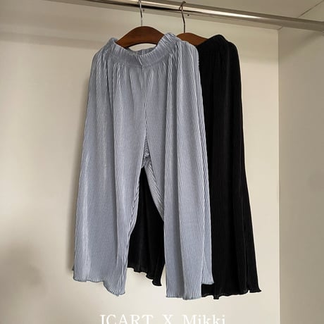 mikki/16. plitch straight pants ADULT