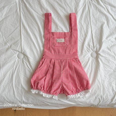 ninibello/94. Pine Pumpkin Romper 12M(70-75)-L(110-120)