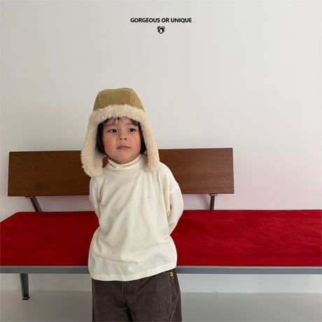 gou/83. compotable pollar T-shirt XS(2-3Y)-XL(6-7Y)