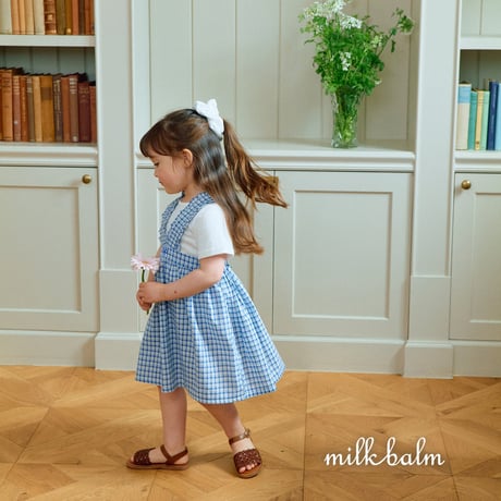 milkbalm/24. ribbon embroidery overalls skirt XS-XL