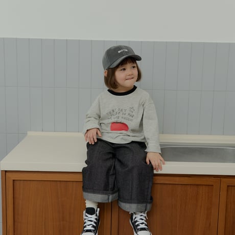 lalaland/7. rollup stitch denim XS-XL