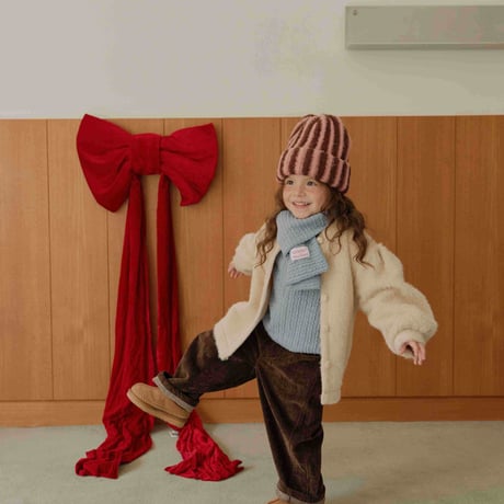 urbanrabbit/7. Brushed-back Denim Barrel Pants JS-JM