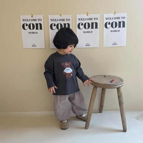 con/27. bear T-shirt XXS-M