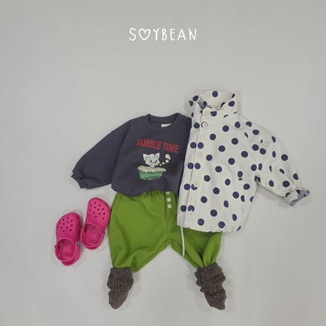 soybean/133. plan ) loose fit dot jacket JS-JM