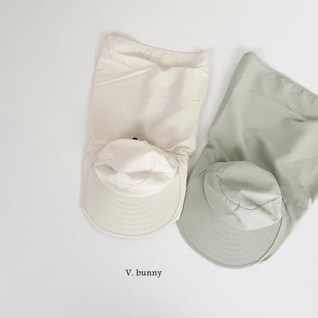 vbunny/31. wide flap cap FREE(50-55CM)
