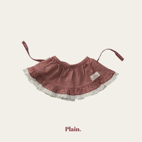 plain/3. check apron FREE