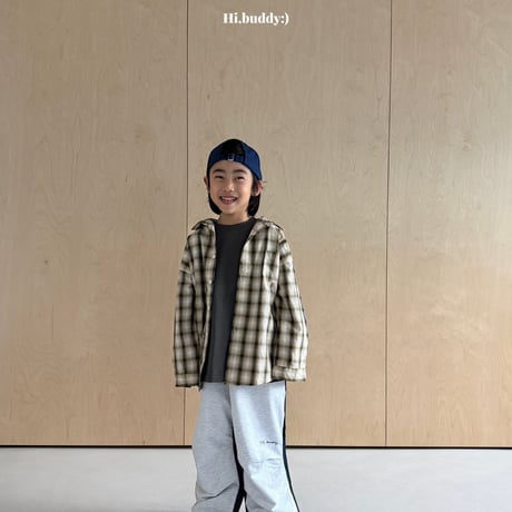 hibuddy/8. check shirt S-XL