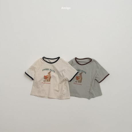 amigo/40. rabbit T-shirt XS-XL