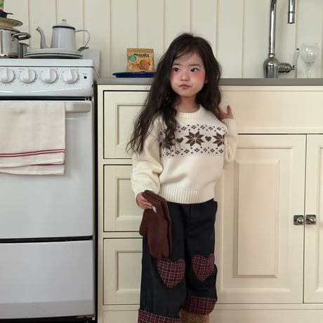 ninibello/95. Nordic Snowflake Knit? KNIT_S-KNIT_L