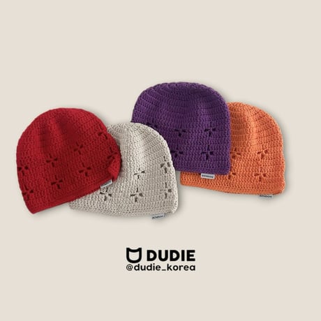 dudie/101. melon knit hat FREE(50-52CM)