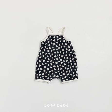 oottbebe/34. peuty leopard FullBody ( bebe ) suit S(0-6M)-M(6-12M)