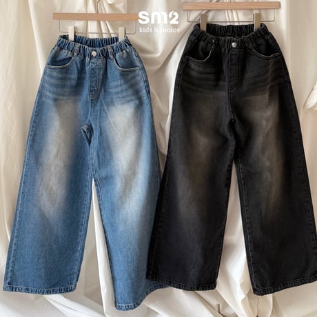 sm2/18. wide denim pants 9-17