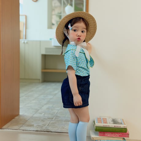 ueo/11. jenny ribbon denim pants S-XL