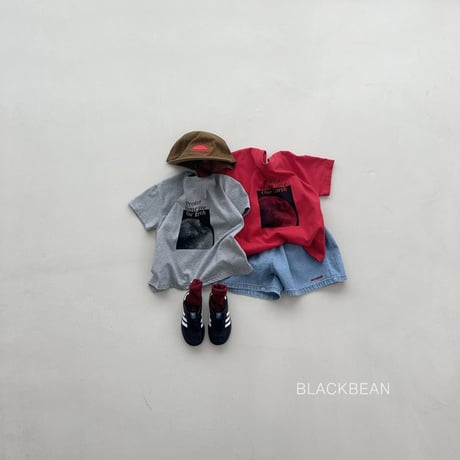 blackbean/40. space T-shirt S-XL