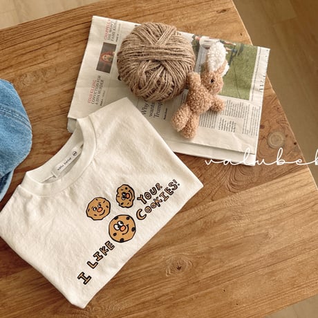 valubebe/61. cookie single T-shirt 6M-S