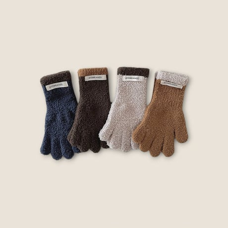 dudie/6. Block gloves knit FREE(10CM_21CM)