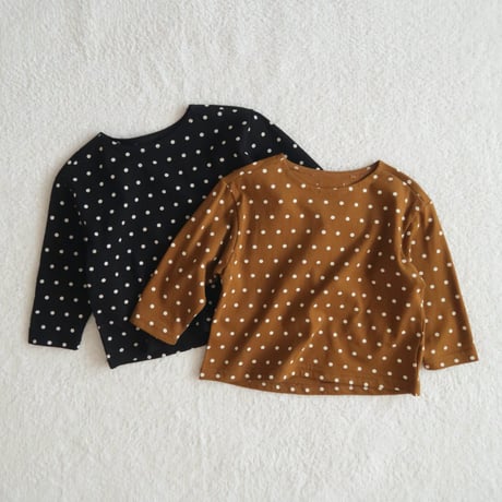 bailey/6. chocochip boat neck T-shirt XS-XL