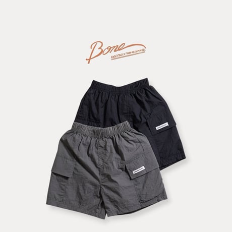 boneoune/59. light cargo half pants JS-JL