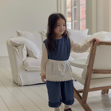 lindo/58. denim overalls XS-XL