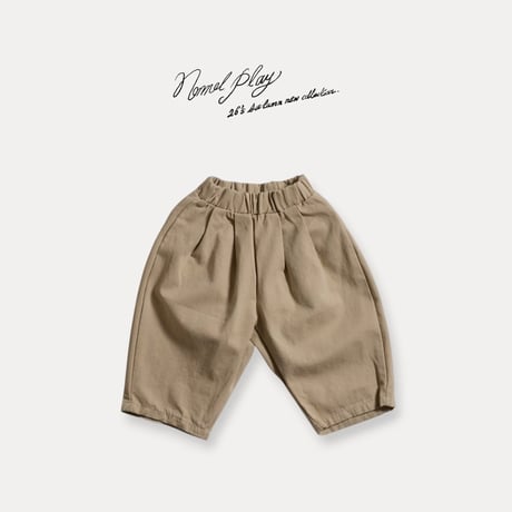 normalplay/23. dozon pants 12M-L