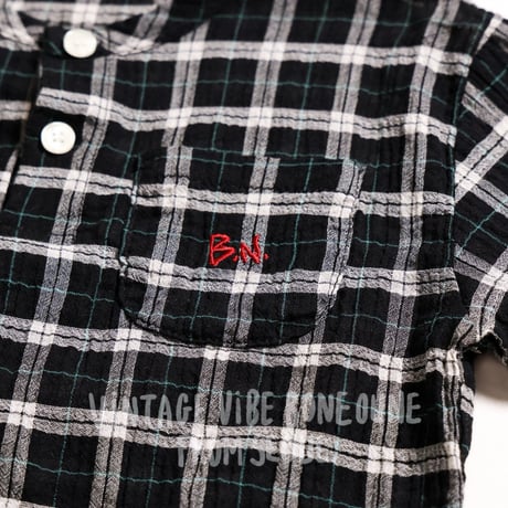 boneoune/93. multi check shirt JS-JL
