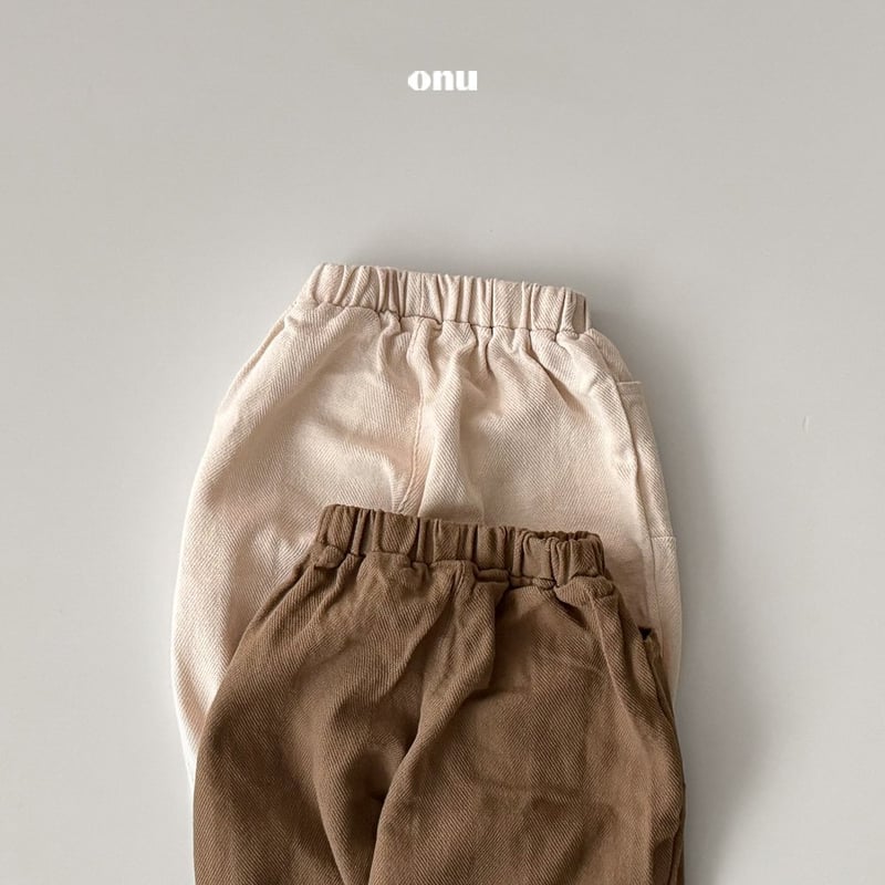 onu/40. shirring pocket pants XS-XL | uriroom