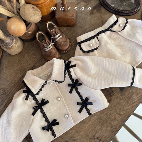 marron/56. amelia set ( jacket ) skirt XS-L