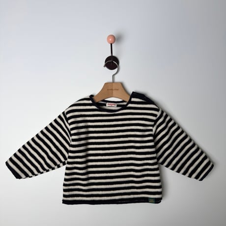 andbutter/52. Soft Stripe Fleece Tee XS-XL