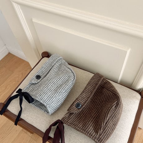 valubebe/56. herringbon bonnet hat FREE